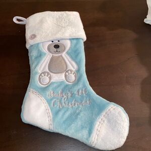 Baby Boy’s 1st Christmas Stocking